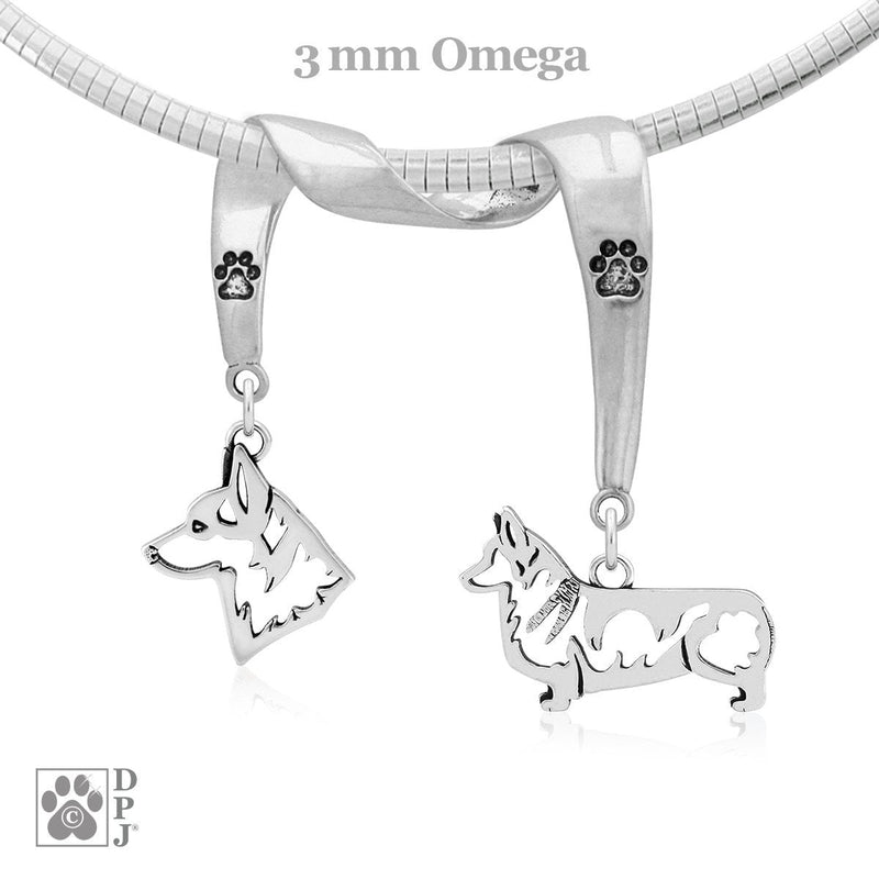 Pembroke Welsh Corgi, Charm Holder, Necklace