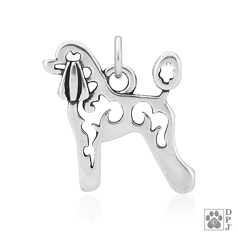 Poodle, Lamb Cut, Body, Pendant