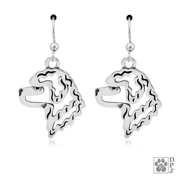 Portuguese Water Dog, Head, Earring