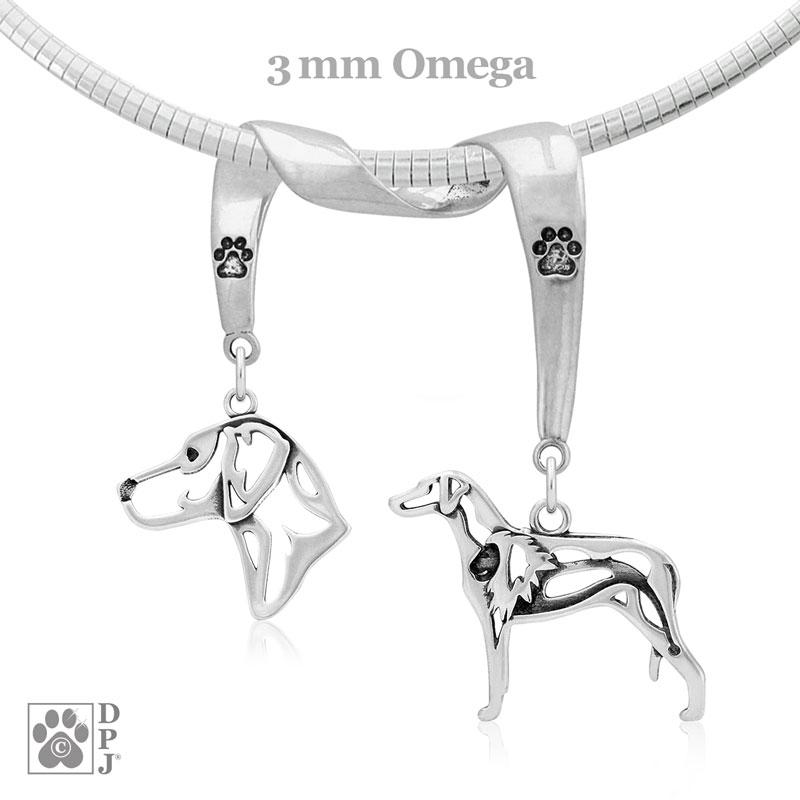 Rhodesian Ridgeback, Charm Holder, Necklace