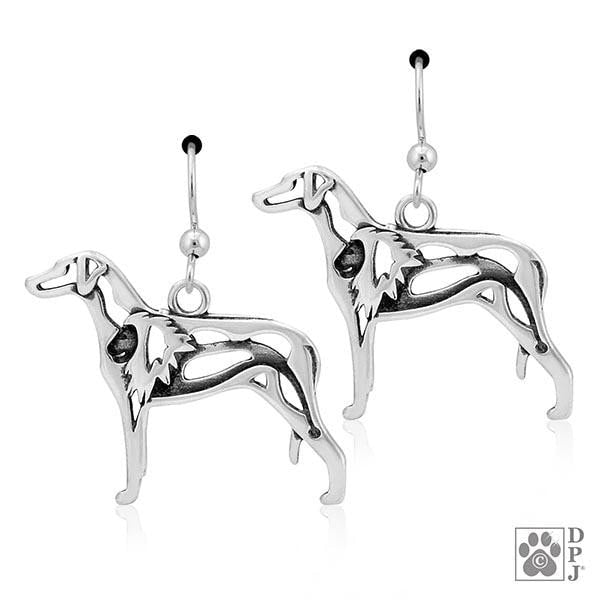 Rhodesian Ridgeback, w/Lion Body, Earring