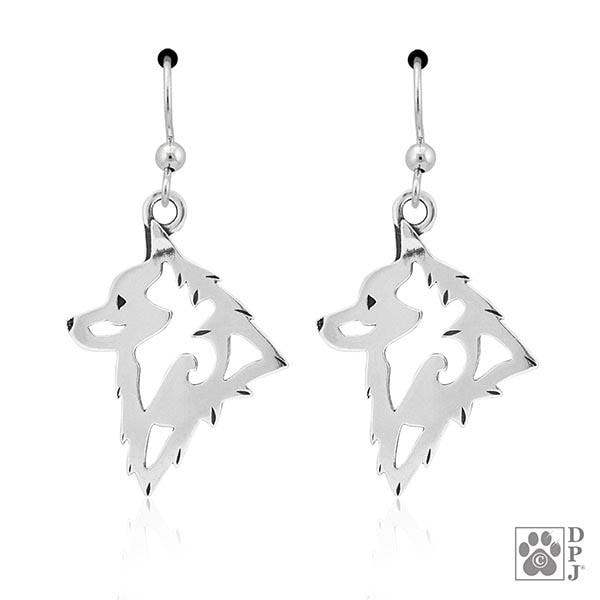 Schipperke, Head, Earring