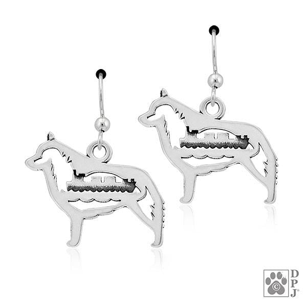 Schipperke, w/Barge, Body, Earring