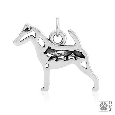 Smooth Fox Terrier w/Fox Body, Pendant