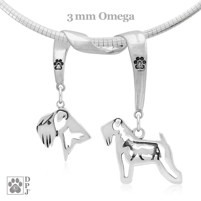 Soft Coat Wheaten Terrier, Charm Holder, Necklace