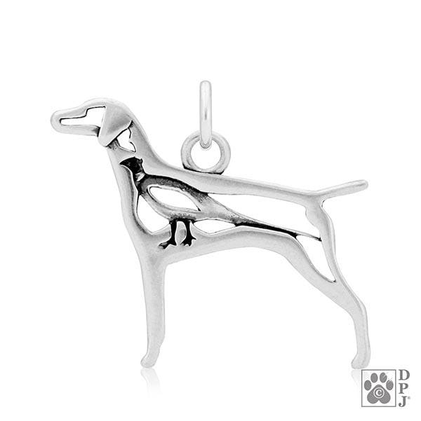 Vizsla w/Pheasant, Body, Pendant