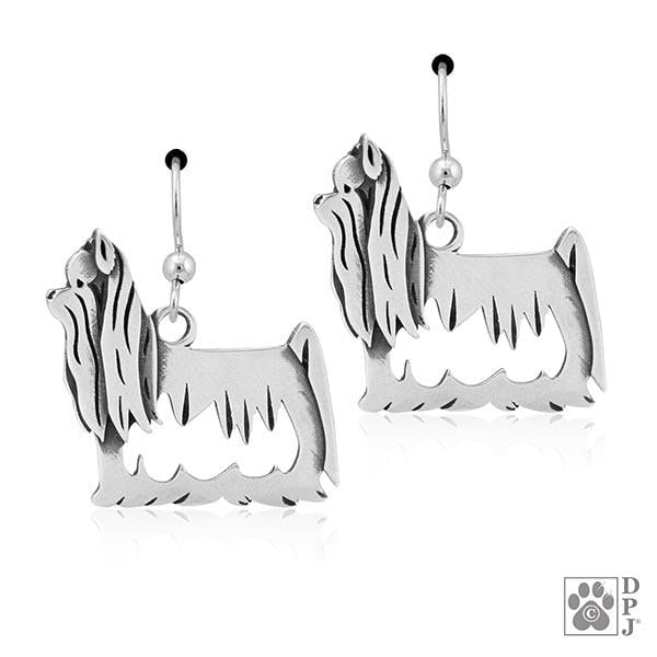 Yorkshire Terrier Show Cut, Body, Earring