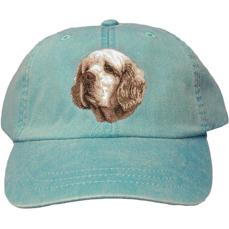 Clumber Spaniel Embroidered Baseball Caps
