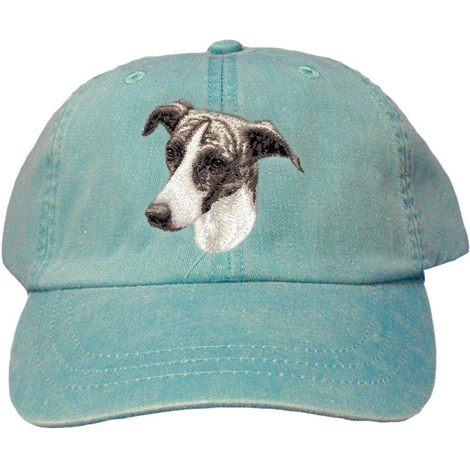 Embroidered Baseball Caps Turquoise  Greyhound D69