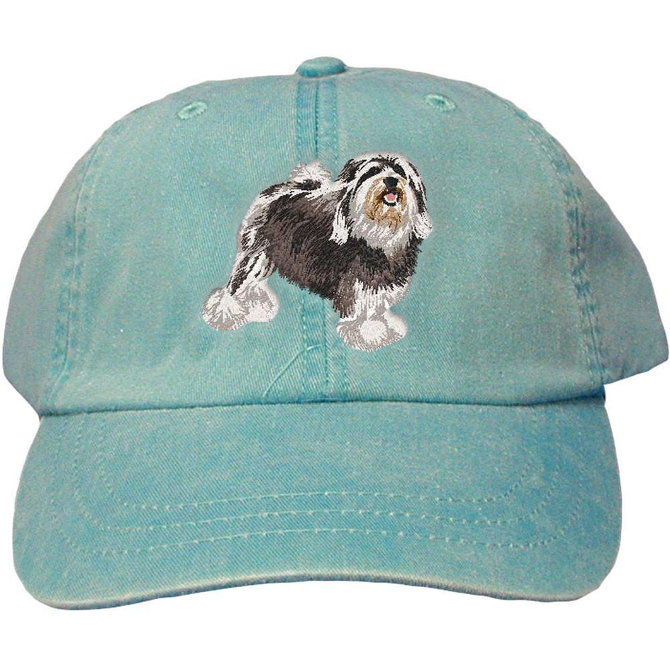 Embroidered Baseball Caps Turquoise  Lowchen DJ325