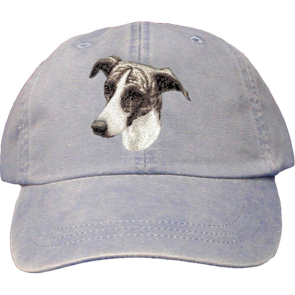 Embroidered Baseball Caps Light Blue  Greyhound D69