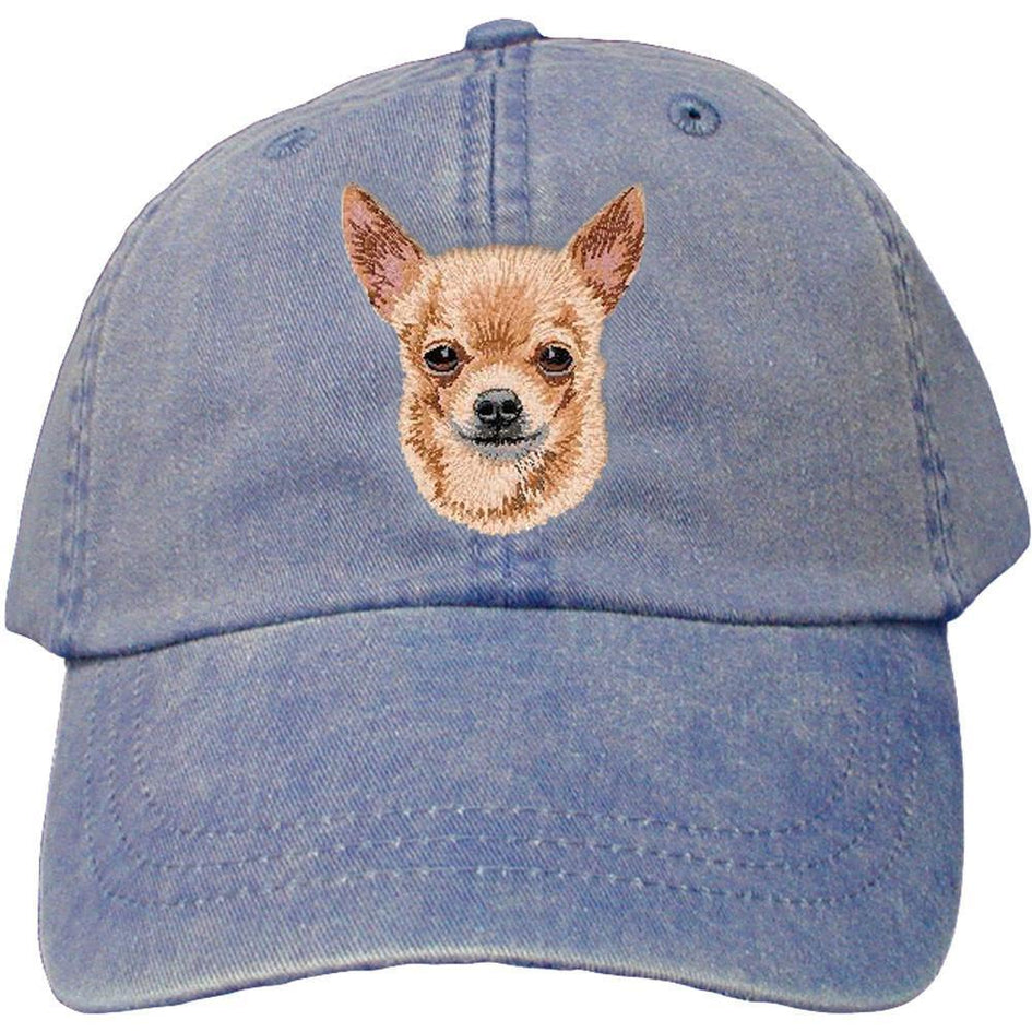 Embroidered Baseball Caps Denim  Chihuahua DV385