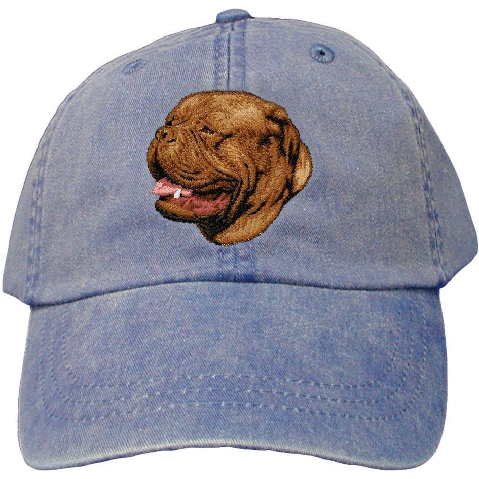 Embroidered Baseball Caps Denim  Dogue de Bordeaux D39