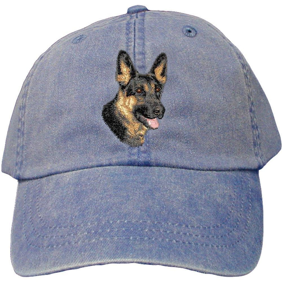 Embroidered Baseball Caps Denim  German Shepherd Dog D70