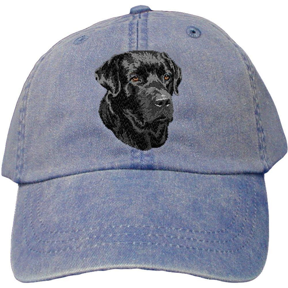 Embroidered Baseball Caps Denim  Labrador Retriever DM248