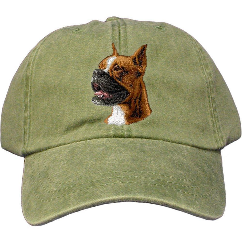 Embroidered Baseball Caps Green  Boxer D19