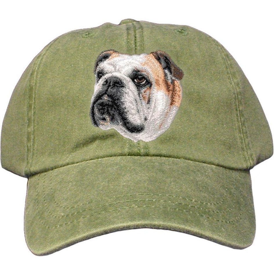 Embroidered Baseball Caps Green  Bulldog D59