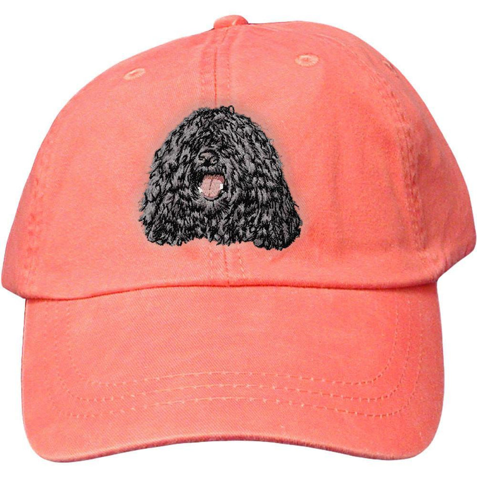 Embroidered Baseball Caps Peach  Puli D149