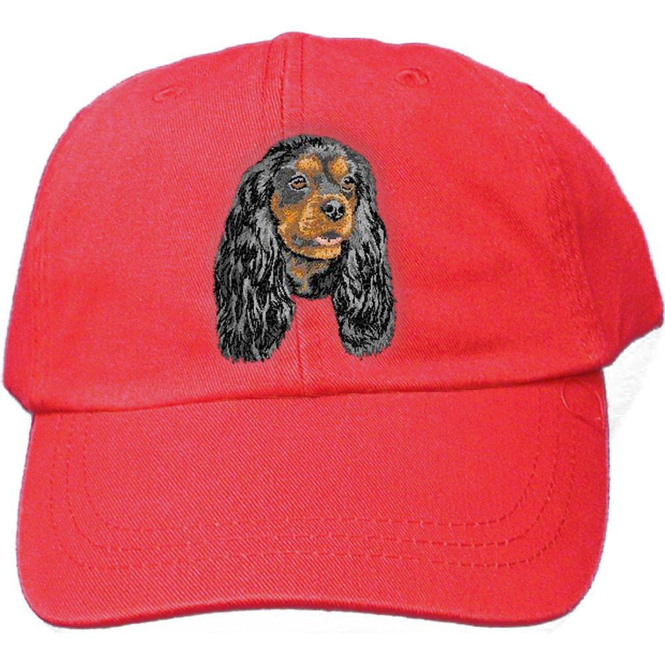 Embroidered Baseball Caps Red  Cavalier King Charles Spaniel DV317