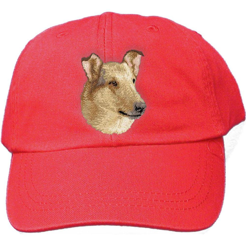 Embroidered Baseball Caps Red  Collie D150