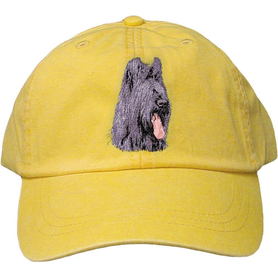 Embroidered Baseball Caps Yellow  Briard D72