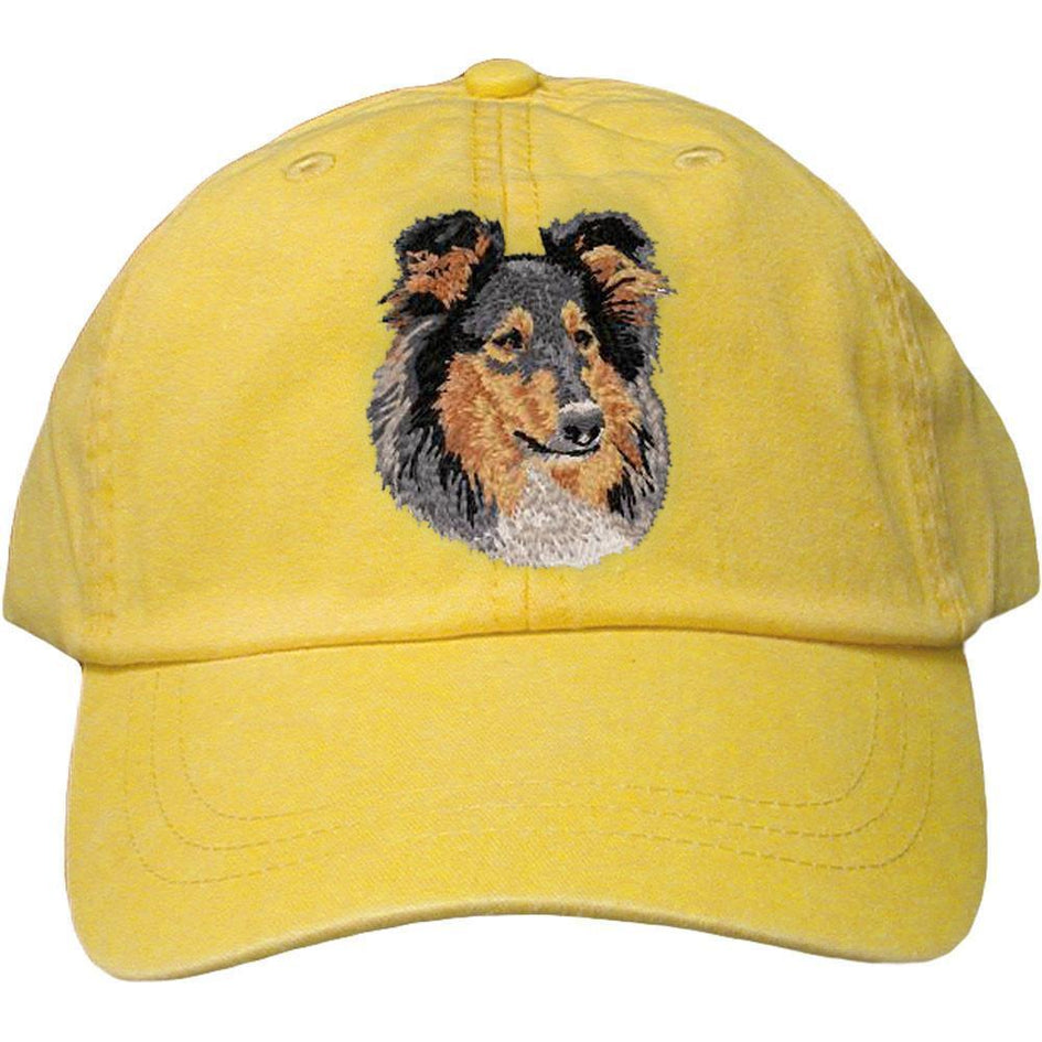 Embroidered Baseball Caps Yellow  Collie DJ395