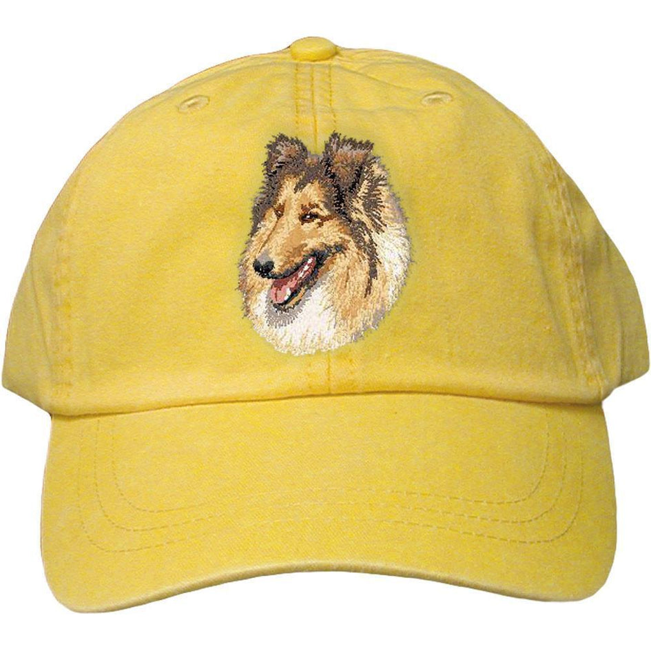 Embroidered Baseball Caps Yellow  Collie DV417