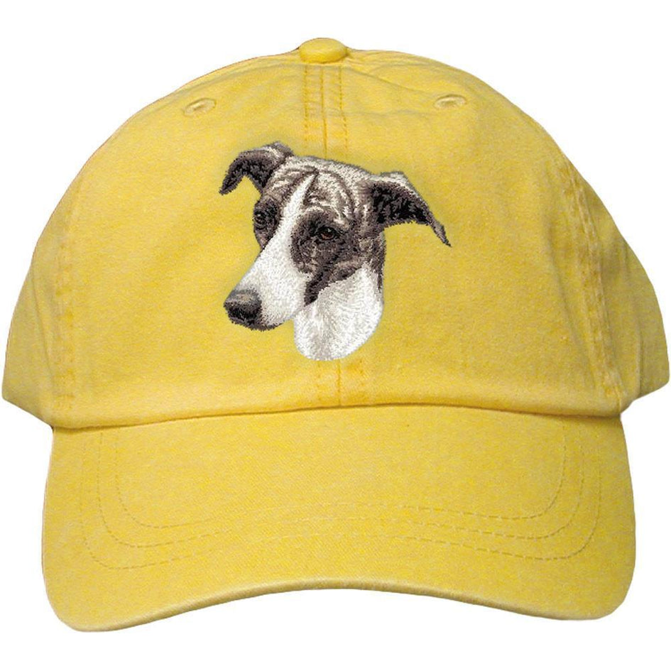 Embroidered Baseball Caps Yellow  Greyhound D69