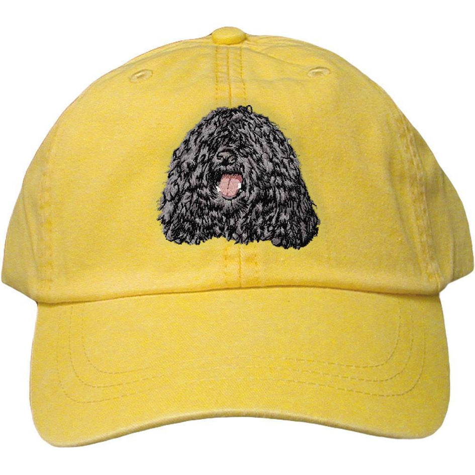 Embroidered Baseball Caps Yellow  Puli D149