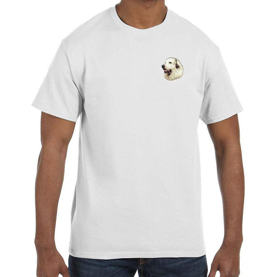 Great Pyrenees Embroidered Mens T-Shirts