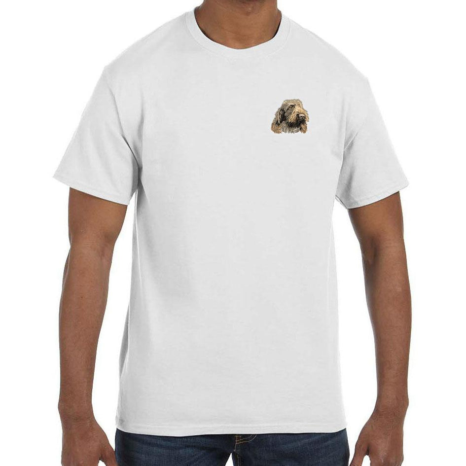 Spinone Italiano Embroidered Mens T-Shirts