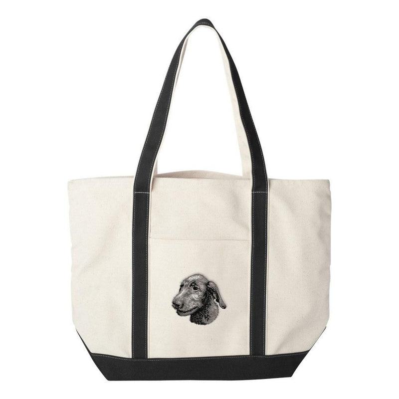 Irish Wolfhound Embroidered Tote Bag
