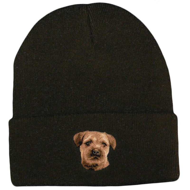 Border Terrier Embroidered Beanies
