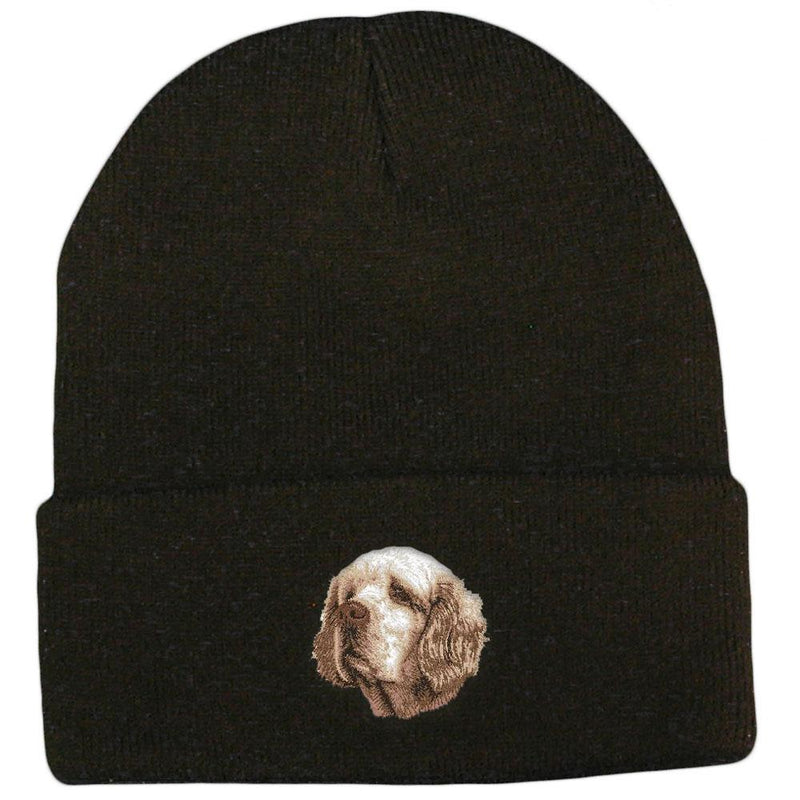 Clumber Spaniel Embroidered Beanies