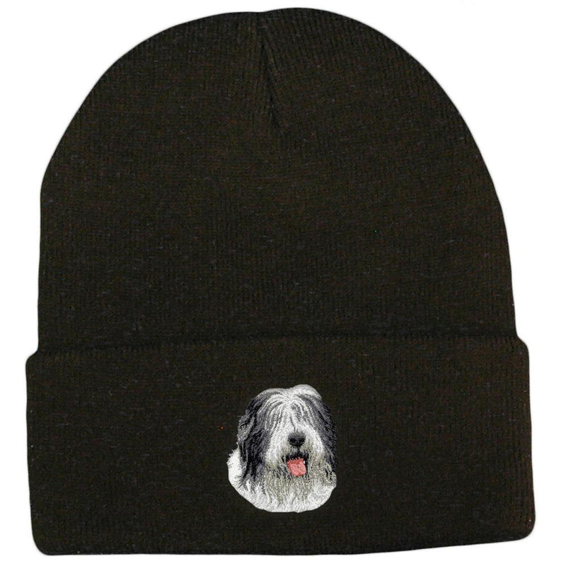 Old English Sheepdog Embroidered Beanies