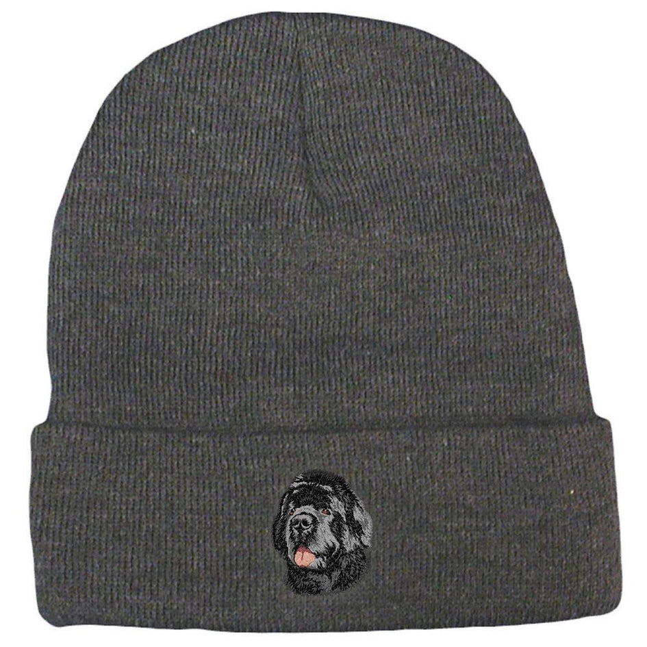 Embroidered Beanies Gray  Newfoundland DV469BLK