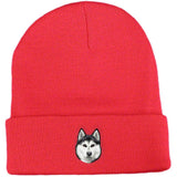 Siberian Husky Embroidered Beanies | AKC Shop