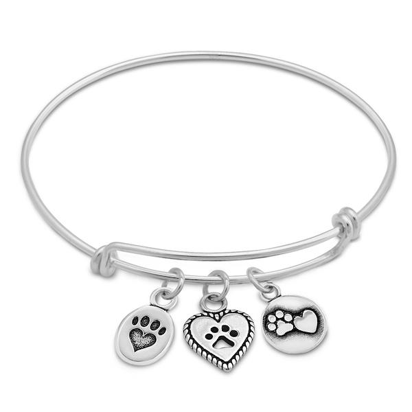 We Love Paws Charm Bracelet