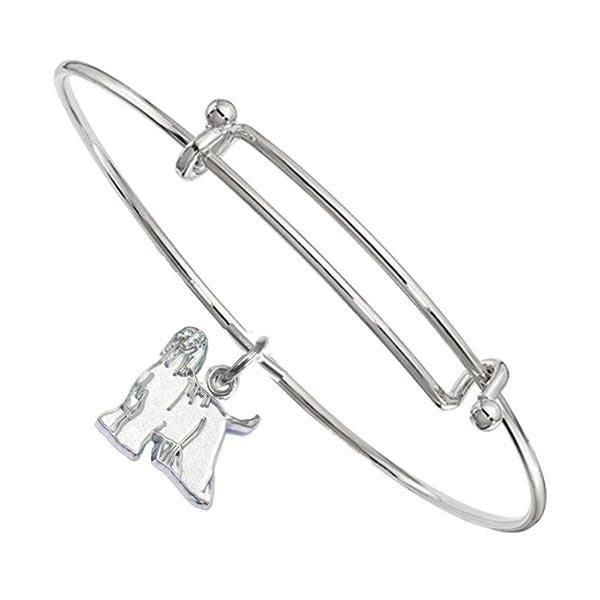 Afghan Hound Bangle Bracelet