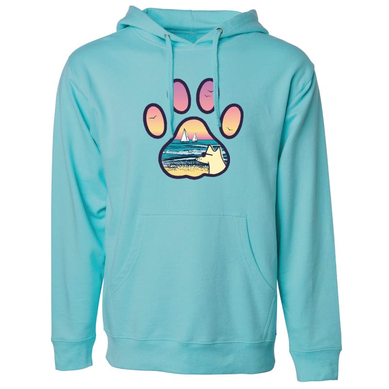 Beach Paw - Sweatshirt Pullover Hoodie