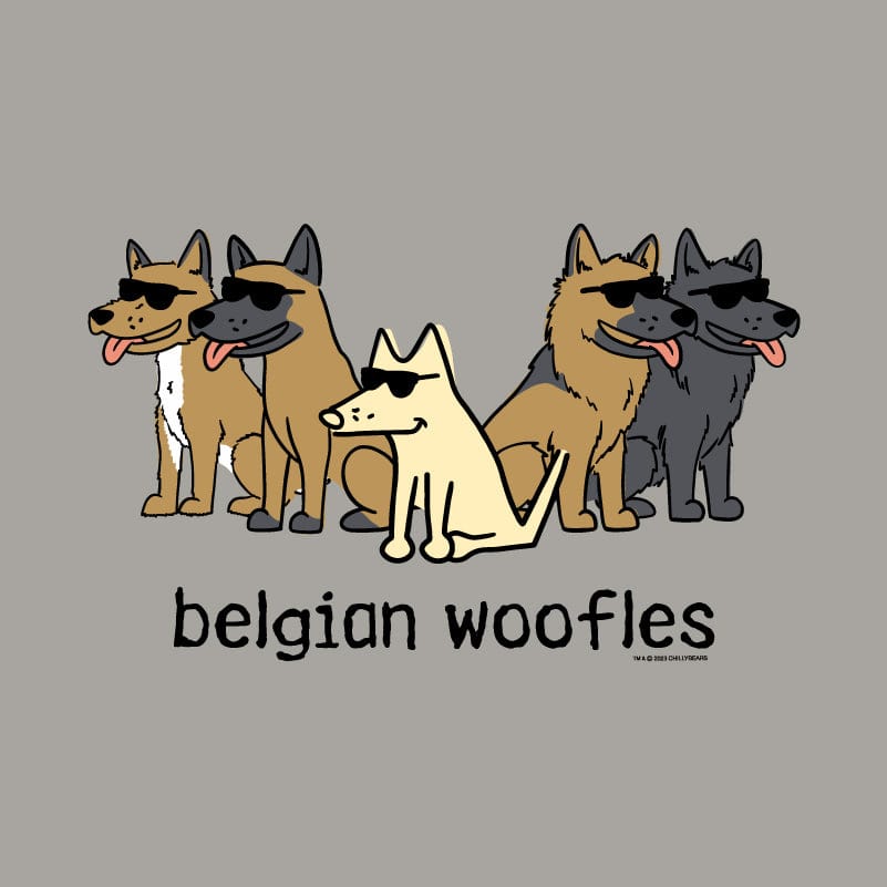 Belgian Woofles - Sweatshirt Pullover Hoodie