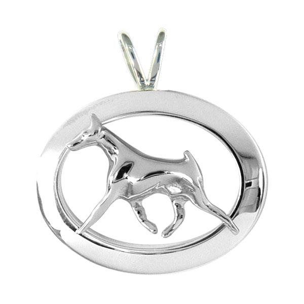 Doberman Pinscher Oval Jewelry