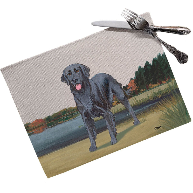 Flat-Coated Retriever Placemats