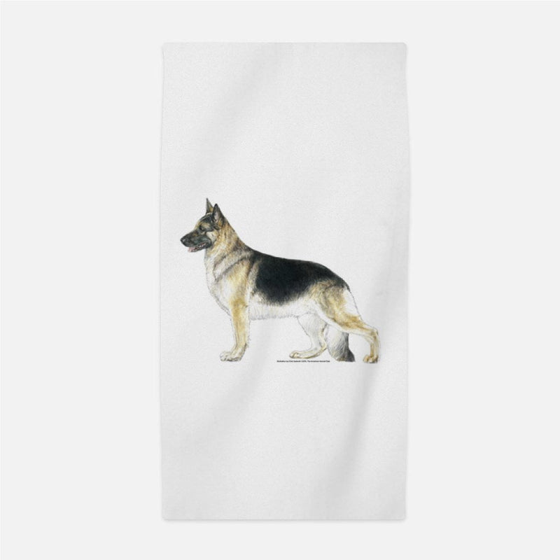 German Shepherd Dog Beach Towel