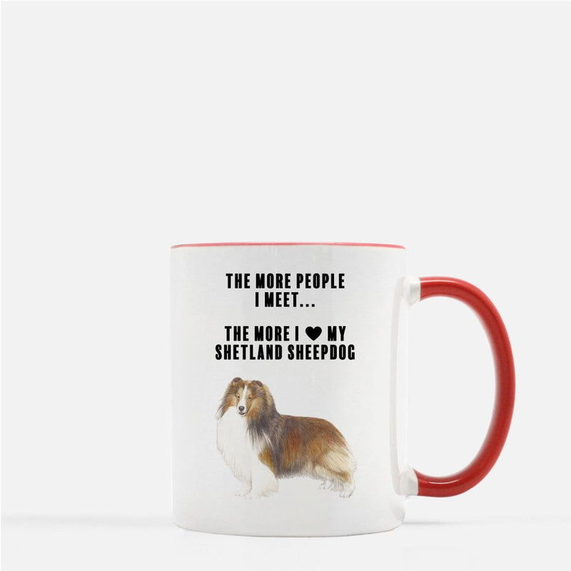 Shetland Sheepdog Love Coffee Mug