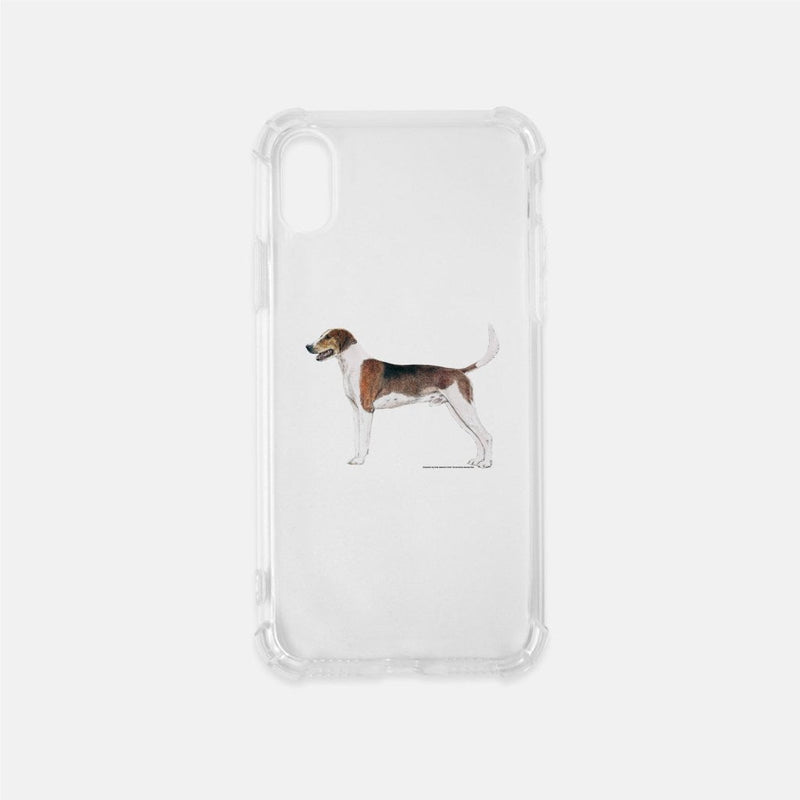 American Foxhound Clear Phone Case