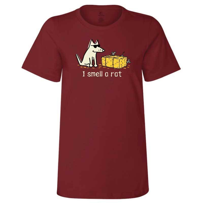 I Smell A Rat - Ladies T-Shirt Crew Neck