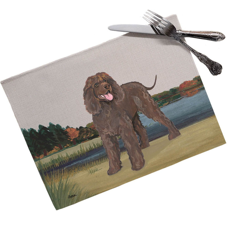 Irish Water Spaniel Placemats