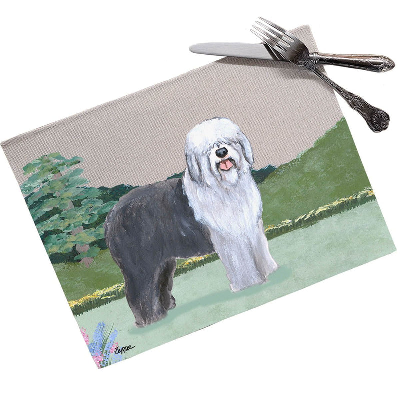 Old English Sheepdog Placemats