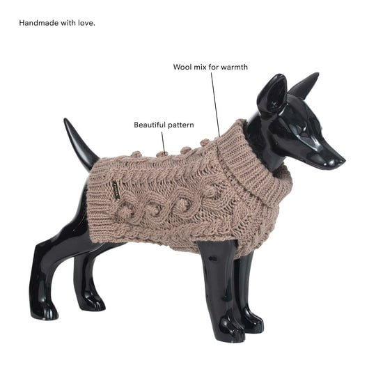 PAIKKA Handmade Knit Dog Sweater